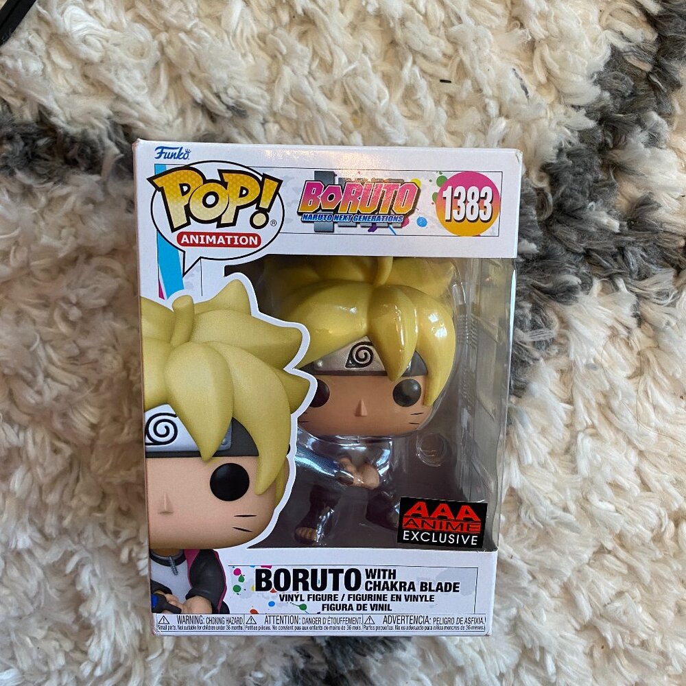 Funko Pop! Boruto Boruto with Chakra Blade Glow Chase AAA Exclusive #1383 F62